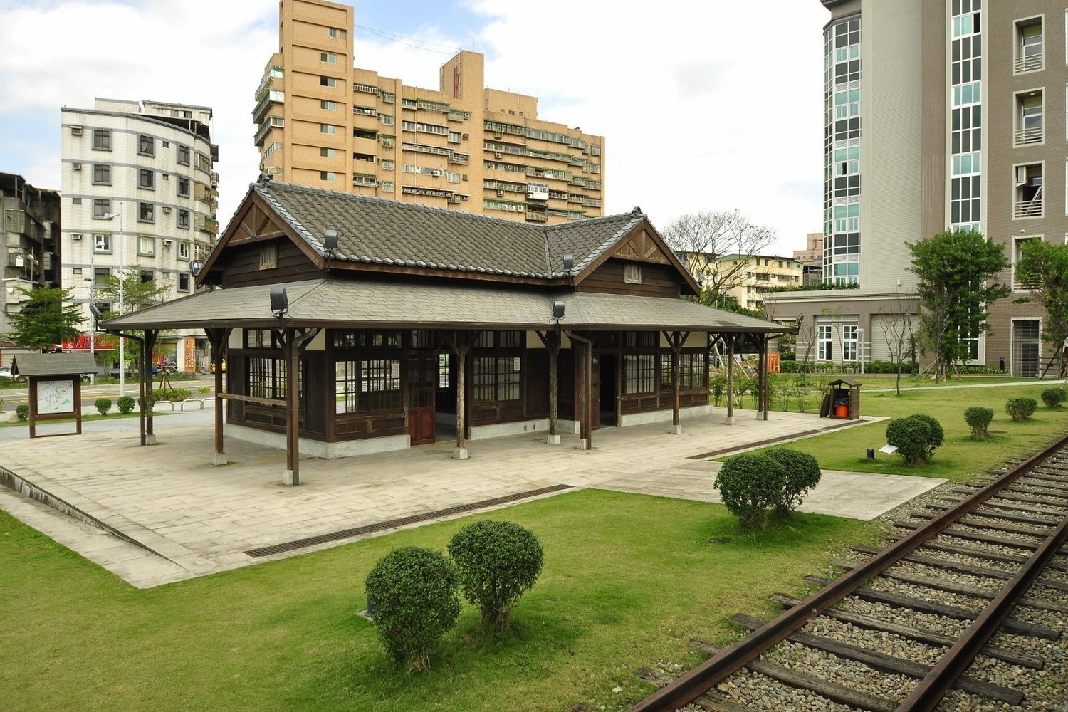 七堵紀念鐵道公園場景照片