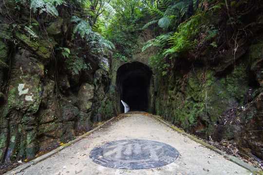 劉銘傳隧道場景照片
