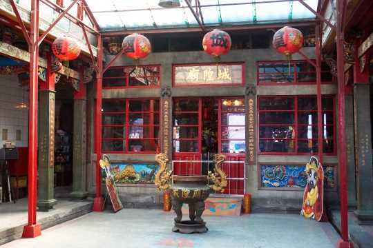城隍廟場景照片