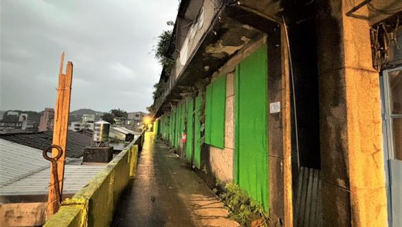 基隆市立中正國中舊宿舍場景照片
