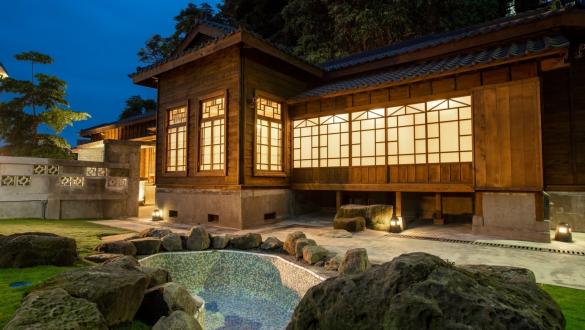 基隆要塞司令官邸及校官眷舍場景照片